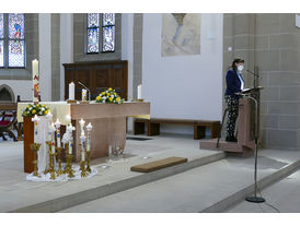 Dankwortgottesdienst der Erstkommunionkinder  (Foto: Karl-Franz Thiede)